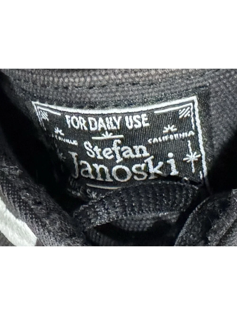 Nike Stefan Janoski Black/White Sneaker Youth Size 4y